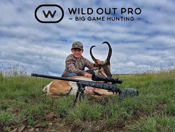 Pronghorn antelope taken on a guided New Mexico hunt with Wild Out Pro