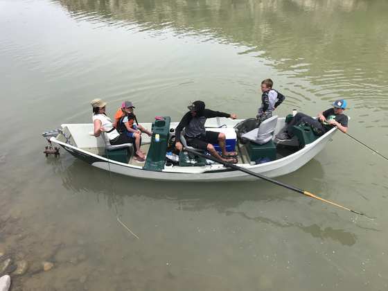 Fly fishing the San Juan River with Wild Out Pro Guide Service