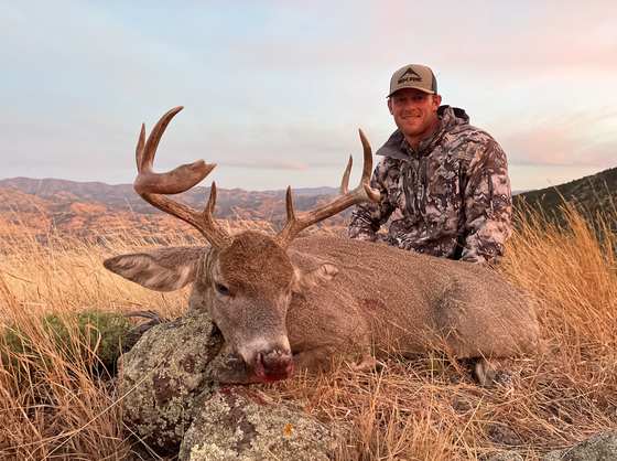 Coues deer buck taken on a guided New Mexico hunt with Wild Out Pro Guide Service