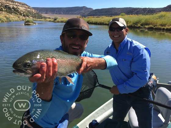 Fly fishing the San Juan River with Wild Out Pro Guide Service