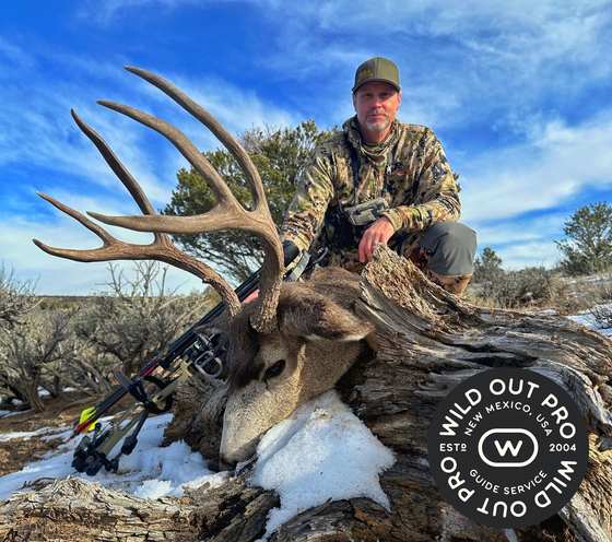 Mule deer and coues deer taken on guided New Mexico hunts with Wild Out Pro