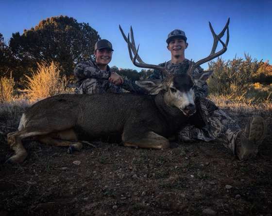 Mule deer and coues deer taken on guided New Mexico hunts with Wild Out Pro