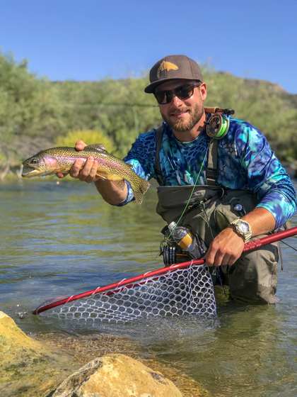 Fly fishing the San Juan River with Wild Out Pro Guide Service