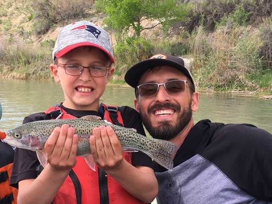 Fly fishing the San Juan River with Wild Out Pro Guide Service