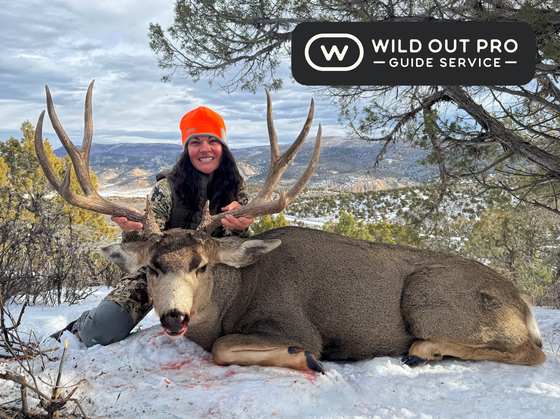 Mule deer and coues deer taken on guided New Mexico hunts with Wild Out Pro