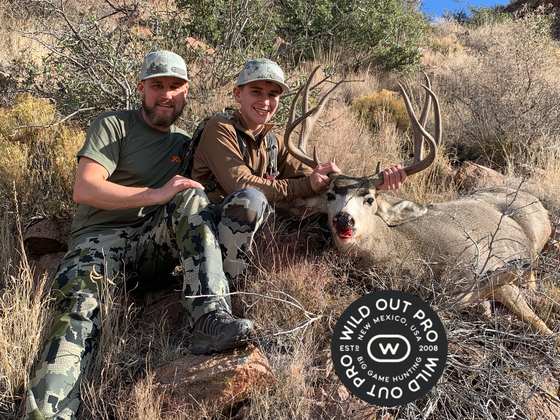 Mule deer and coues deer taken on guided New Mexico hunts with Wild Out Pro