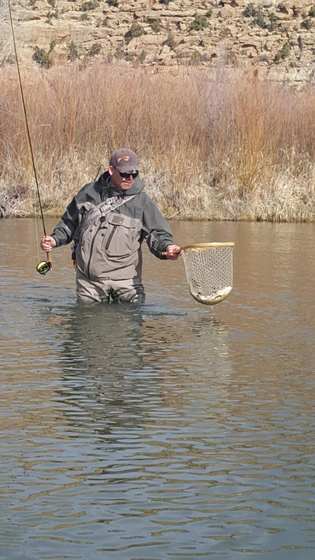 Fly fishing the San Juan River with Wild Out Pro Guide Service